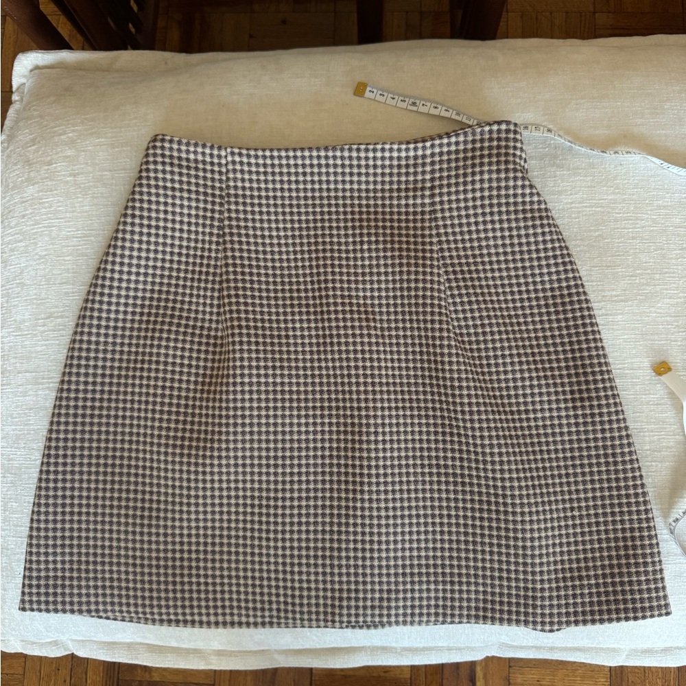 All that Jazz Black and White A-Line Skirt